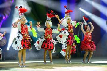Concurso de comparsas infantiles del Carnaval de Las Palmas de Gran Canaria (Foto TA)